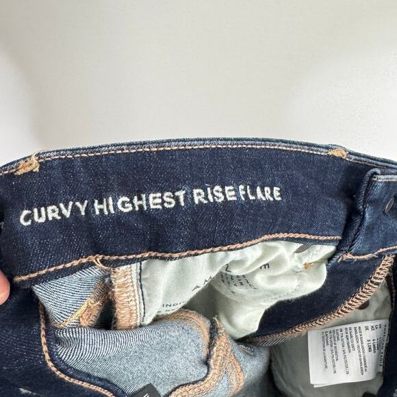 AMERICAN EAGLE | Curvy Highest Rise Flare | 4L - Picture 5 of 6